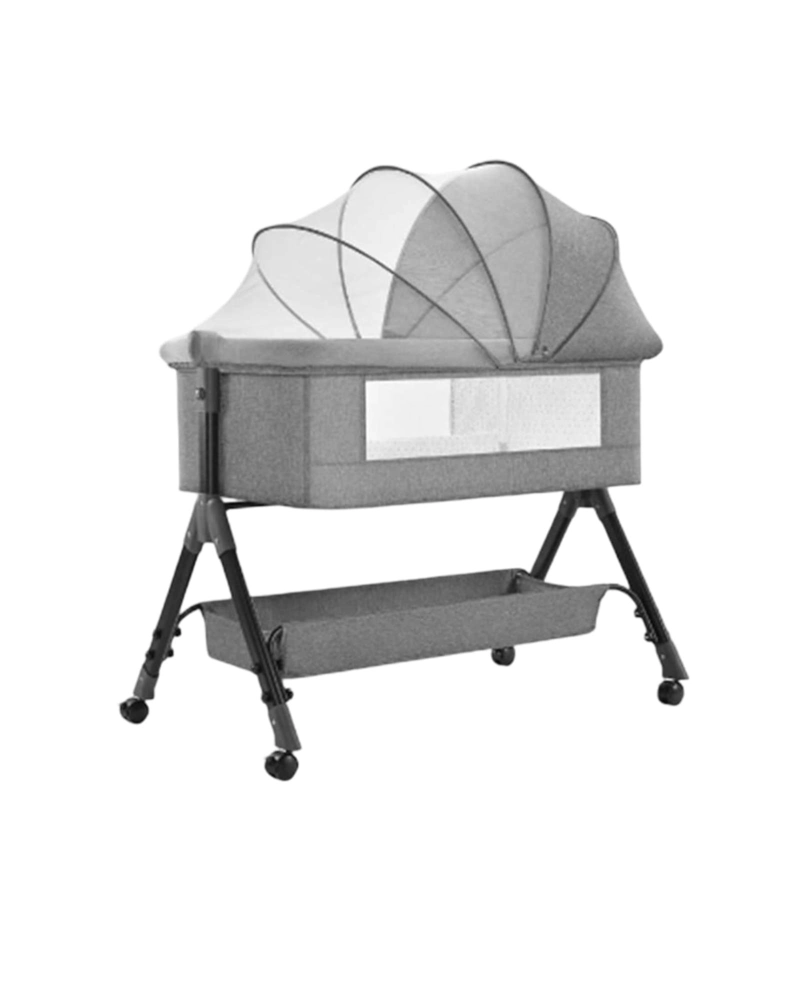CUNA CORRAL COLECHO CON MUDADOR DESMONTABLE Y ALTURA AJUSTABLE - 6