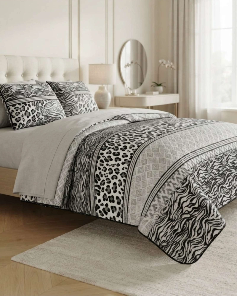 CUBRECAMA QUILT DE VERANO LIGERO Y FRESCO KING - 1