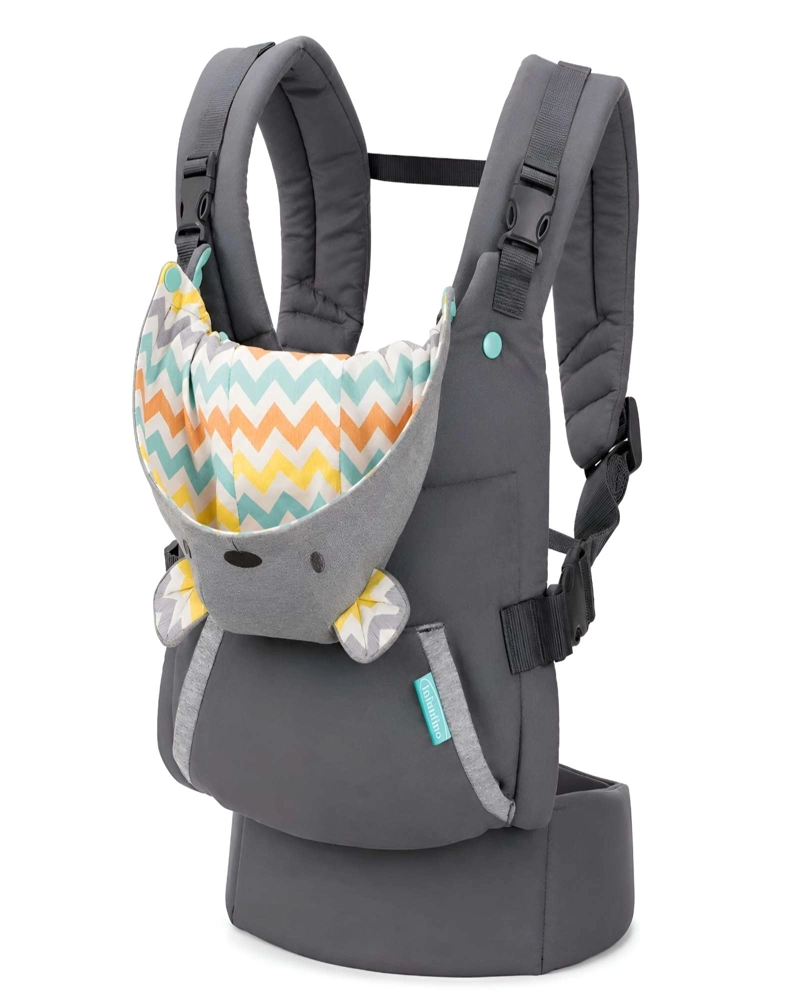 PORTABEBE  ERGONOMICO MULTIFUNCIONAL CON CAPUCHA DESMONTABLE - 6