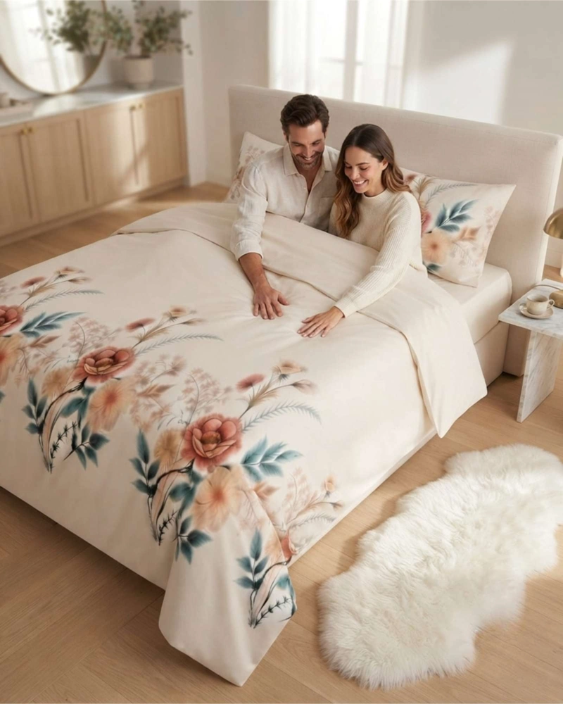 CUBRECAMA QUILT DE VERANO 2 PLAZAS DELGADO + 2 ALMOHADAS - 5