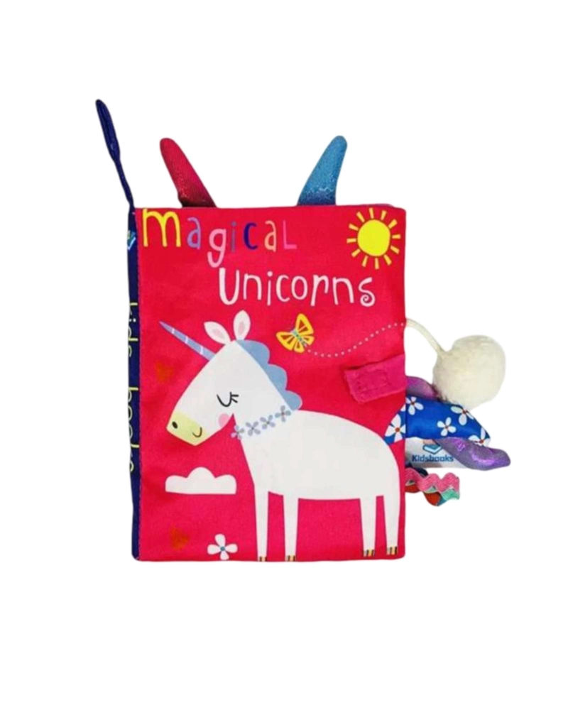 LIBRO SENSORIAL DE TELA PARA BEBES TEXTURAS Y SONIDOS - 6