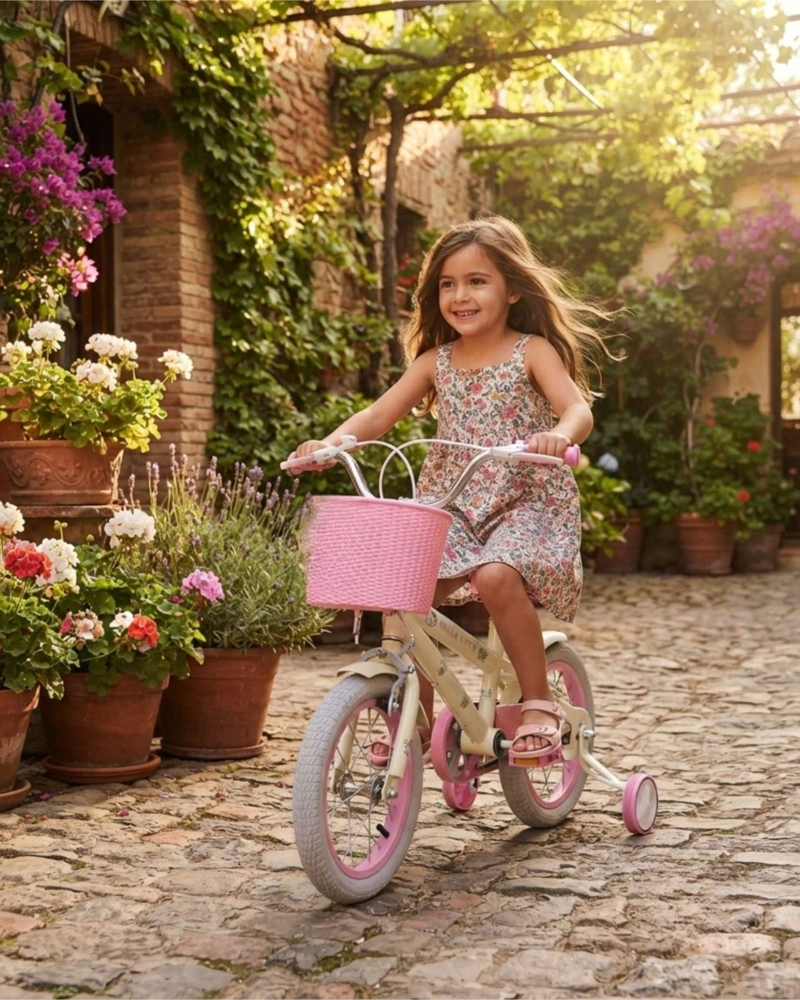 BICICLETA INFANTIL ARO 14 PARA NIÑA EDICION ESPECIAL - 1