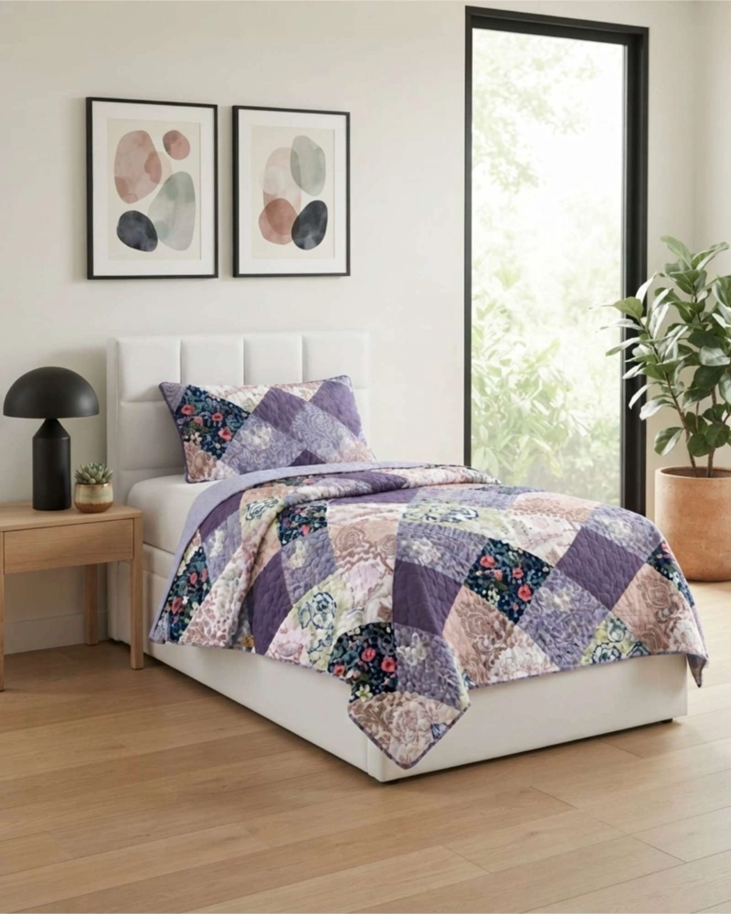 CUBRECAMAS DE VERANO PLAZA Y MEDIA ULTRA FRESCO MAS ALMOHADA - 1