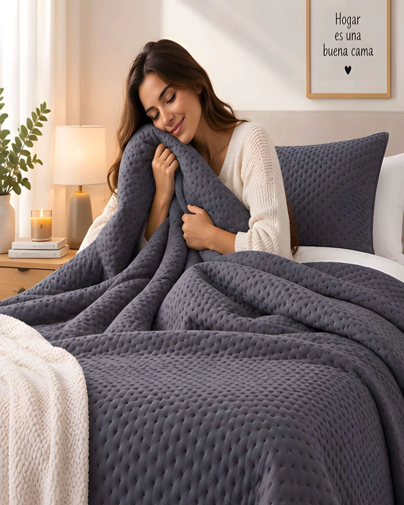 QUILT 1.5 PLAZAS CADIZ ULTRA SOFT 180X240 CM - 3