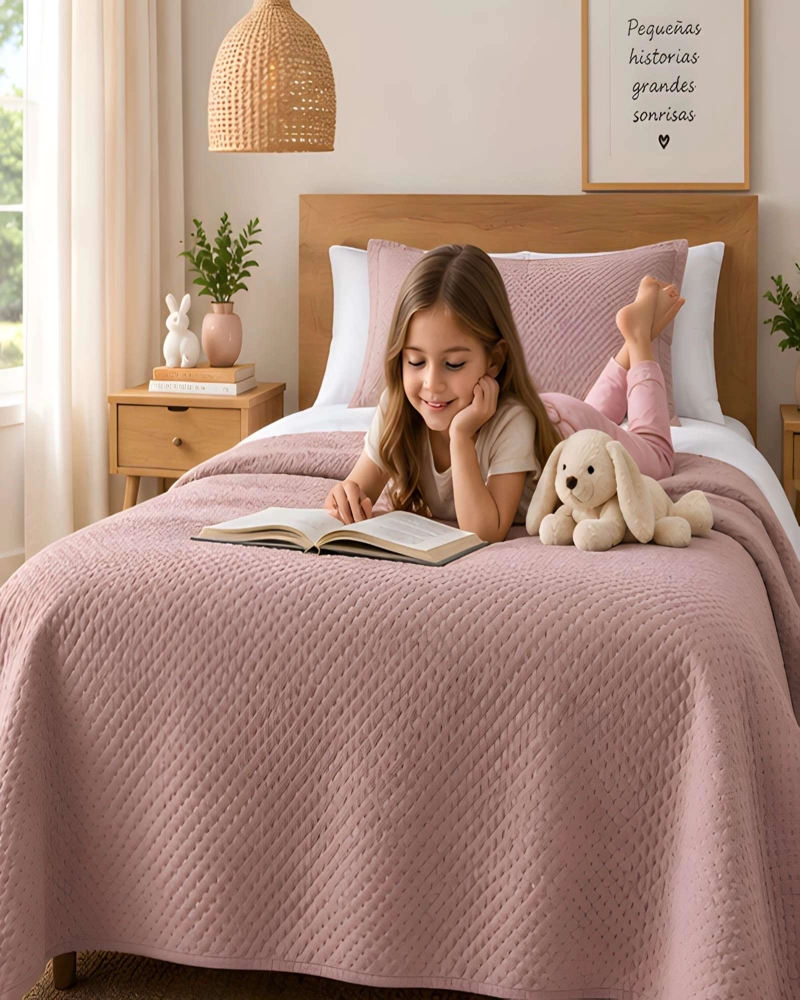 QUILT 1.5 PLAZAS CADIZ ULTRA SOFT 180X240 CM - 3