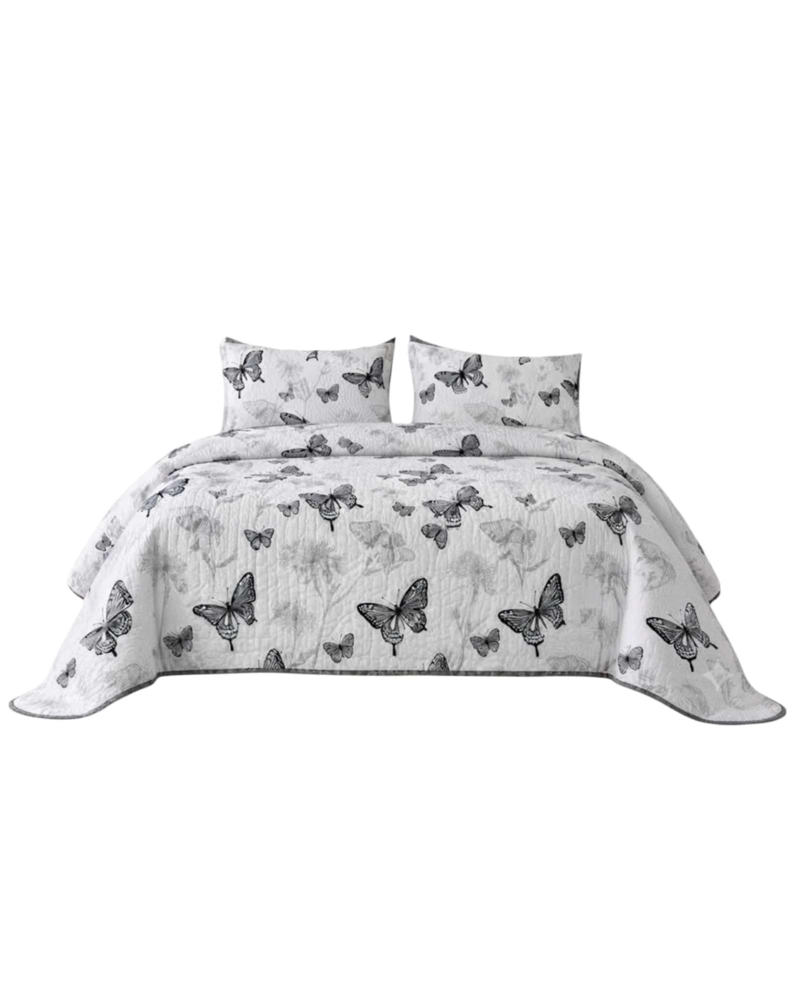 CUBRECAMAS KING PARA VERANO FRESCO Y LIGERO MAS ALMOHADAS - 6