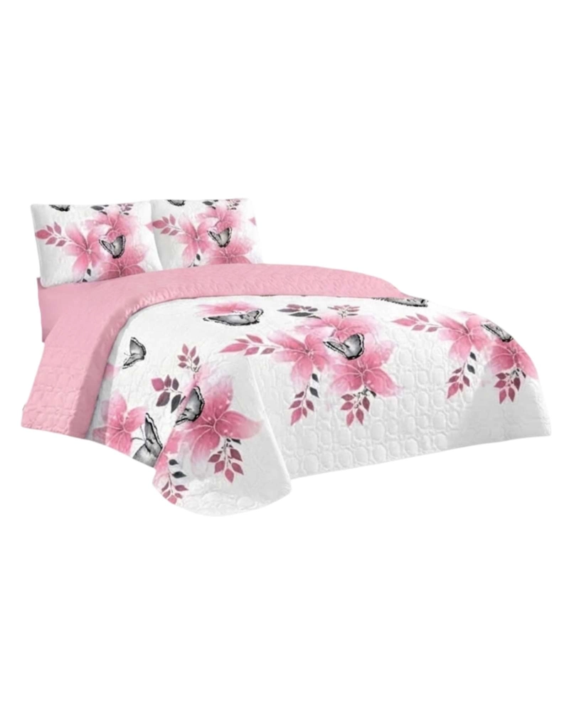 CUBRECAMAS KING PARA VERANO FRESCO Y LIGERO MAS ALMOHADAS - 6
