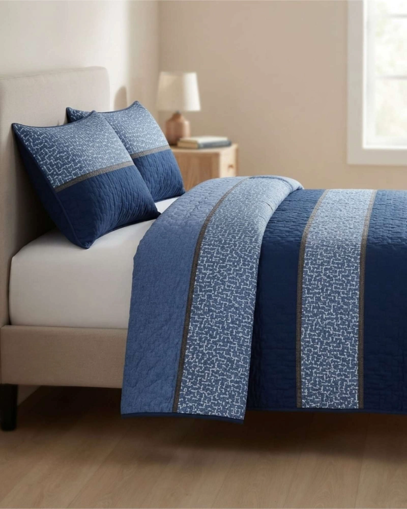 CUBRECAMA DELGADO KING TRANSPIRABLE CON FUNDAS MAS ALMOHADAS - 5
