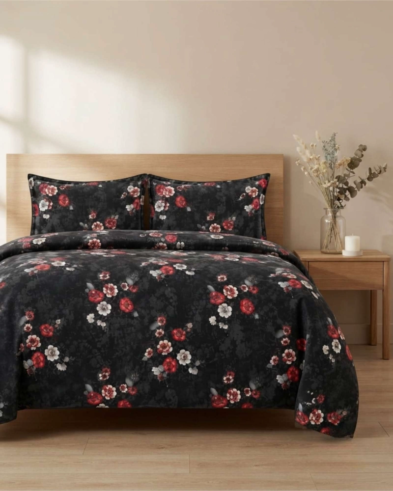 CUBRECAMA DELGADO KING TRANSPIRABLE CON FUNDAS MAS ALMOHADAS - 1