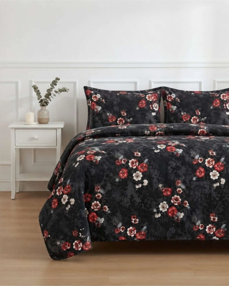 CUBRECAMA DELGADO KING TRANSPIRABLE CON FUNDAS MAS ALMOHADAS - 3