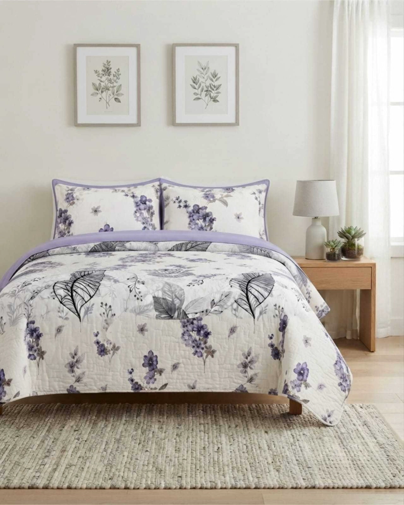 CUBRECAMA DELGADO KING TRANSPIRABLE CON FUNDAS MAS ALMOHADAS - 2