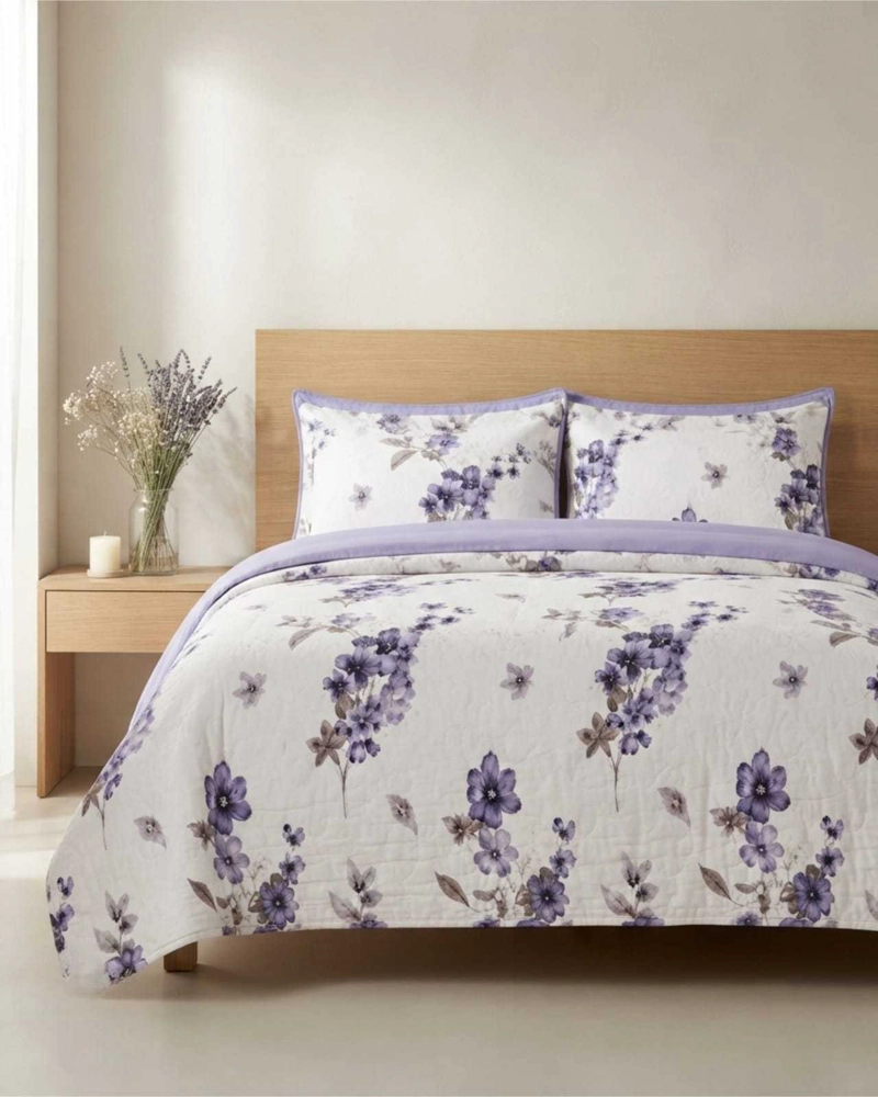 CUBRECAMA DELGADO KING TRANSPIRABLE CON FUNDAS MAS ALMOHADAS - 4