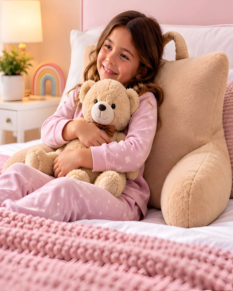 COJIN DE RESPALDO CON BRAZOS PARA CAMA Y SOFA - 3