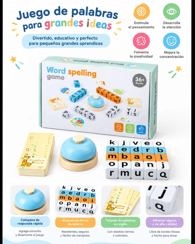 JUEGO DE ORTOGRAFIA EN INGLE S PARA NIÑOS - 5