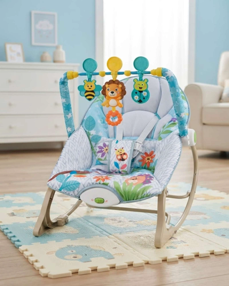 MECEDORA MUSICAL PARA BEBE  CON VIBRACION