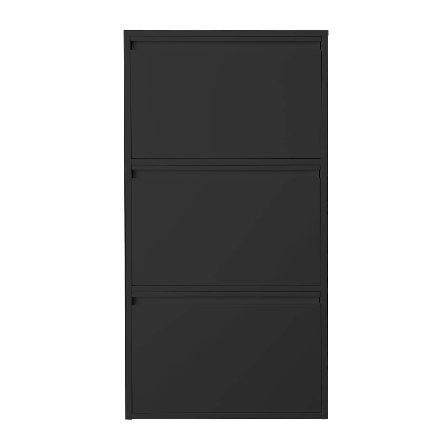 ZAPATERO METALICO NEGRO - 2