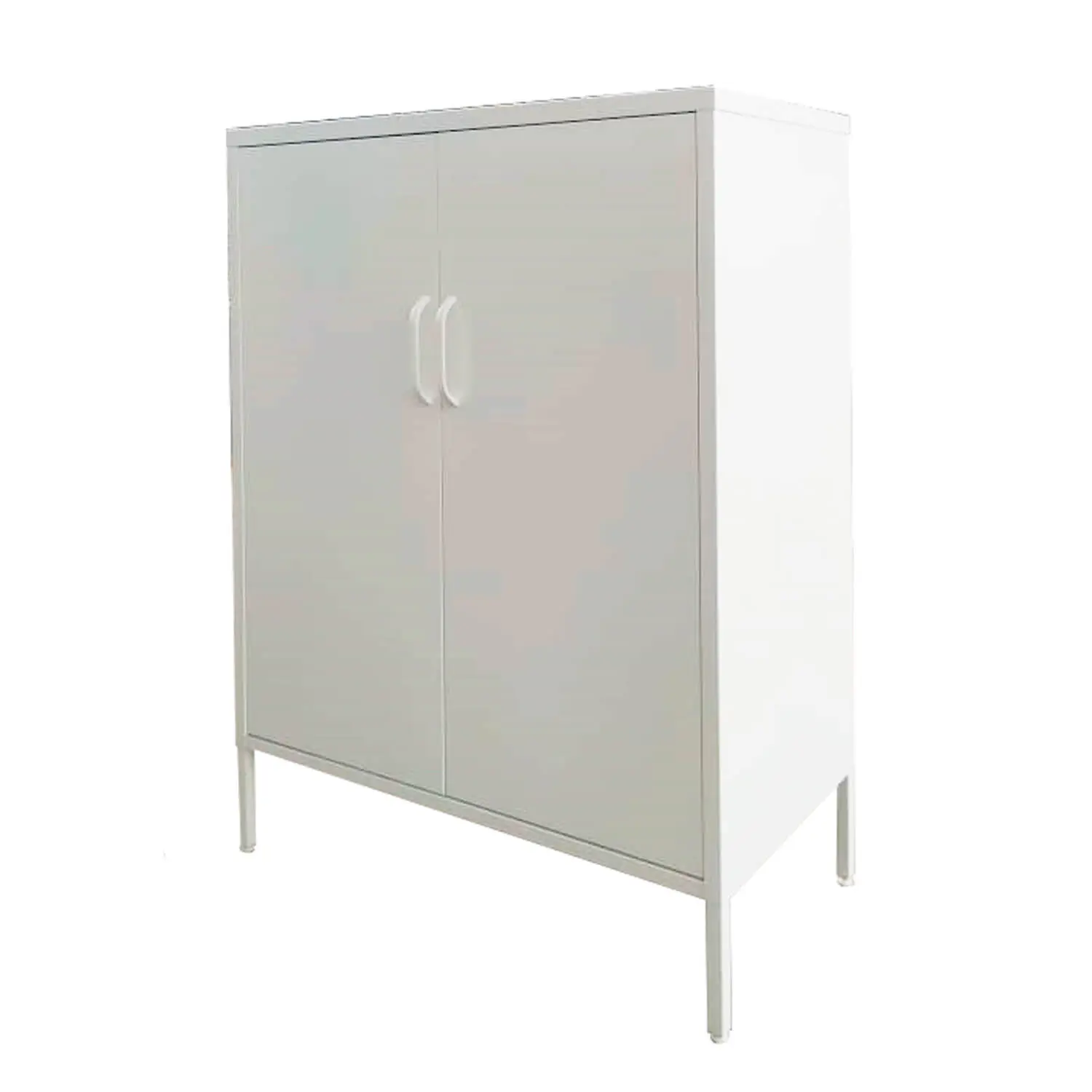 GABINETE METALICO CON REPISAS COLOR BLANCO MOBITAT - 2