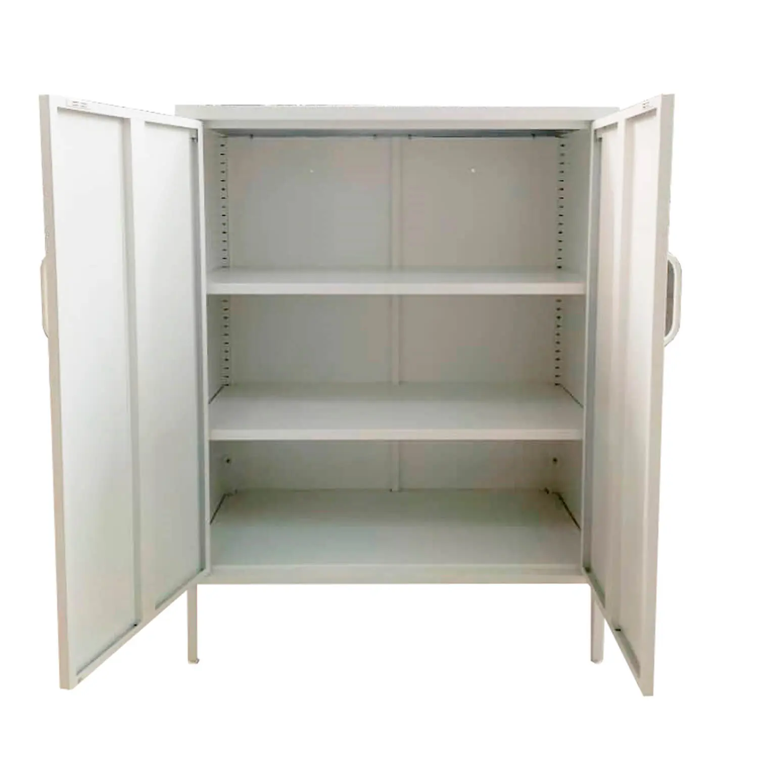 GABINETE METALICO CON REPISAS COLOR BLANCO MOBITAT - 3