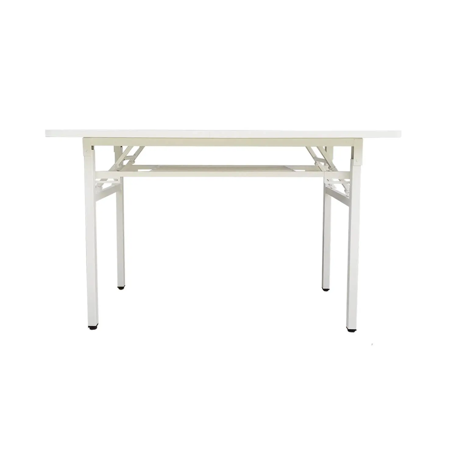 ESCRITORIO EN COLOR BLANCO CON BASE METALICA PLEGABLE MOBITAT - 2