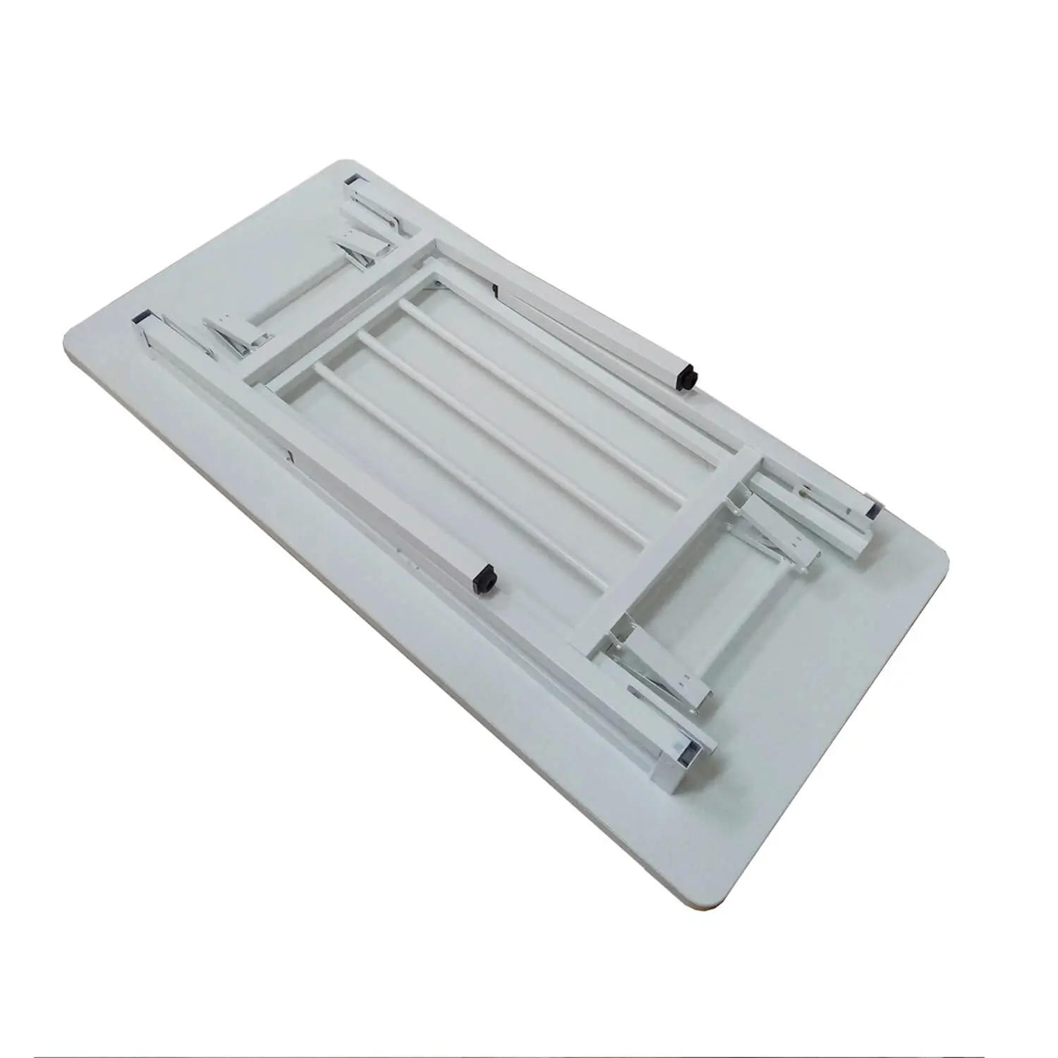 ESCRITORIO EN COLOR BLANCO CON BASE METALICA PLEGABLE MOBITAT - 3