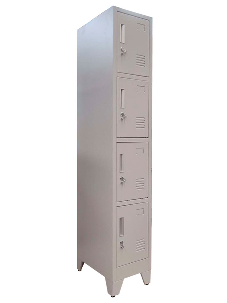 LOCKER 4 PUERTAS 1 CUERPO CON PORTACANDADO EQUIMET - 3