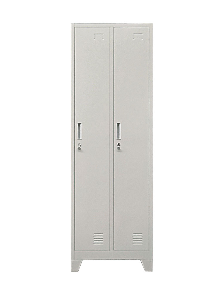 LOCKER 2 PUERTAS 2 CUERPOS CON PORTACANDADO  EQUIMET - 1