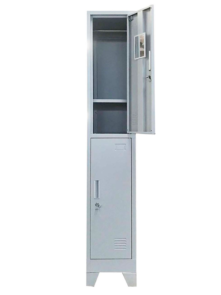 LOCKER 2 PUERTAS 1 CUERPO CON PORTACANDADO  EQUIMET - 1