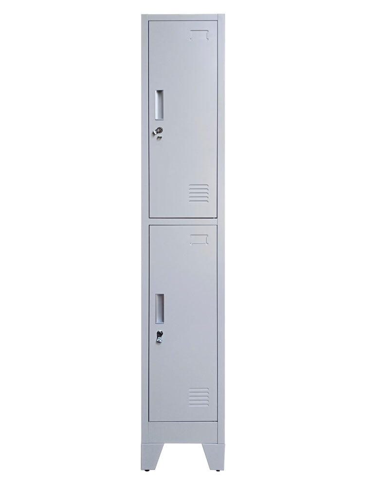 LOCKER 2 PUERTAS 1 CUERPO CON PORTACANDADO  EQUIMET - 2