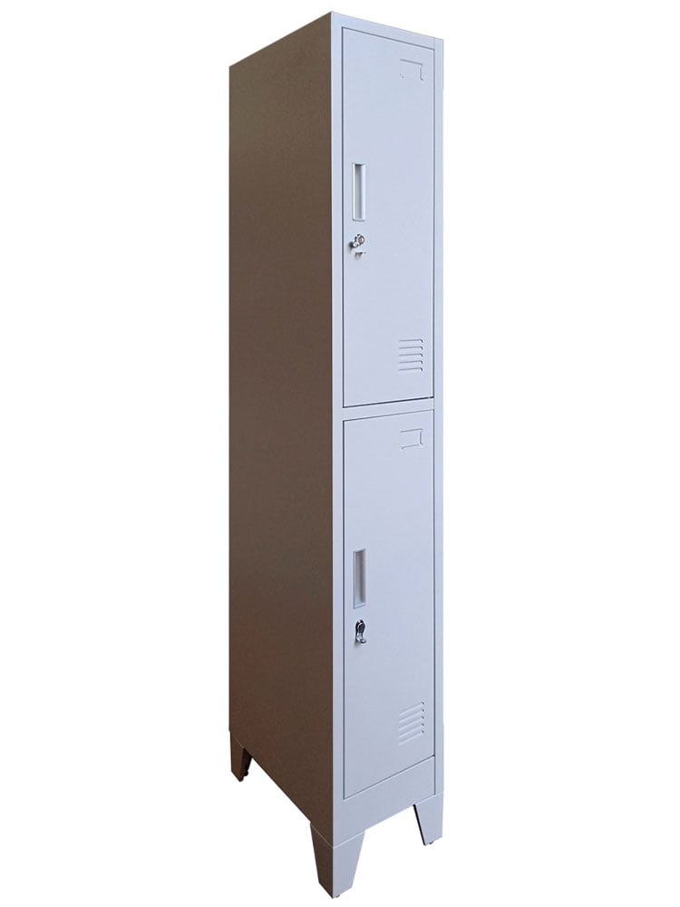 LOCKER 2 PUERTAS 1 CUERPO CON PORTACANDADO  EQUIMET - 3