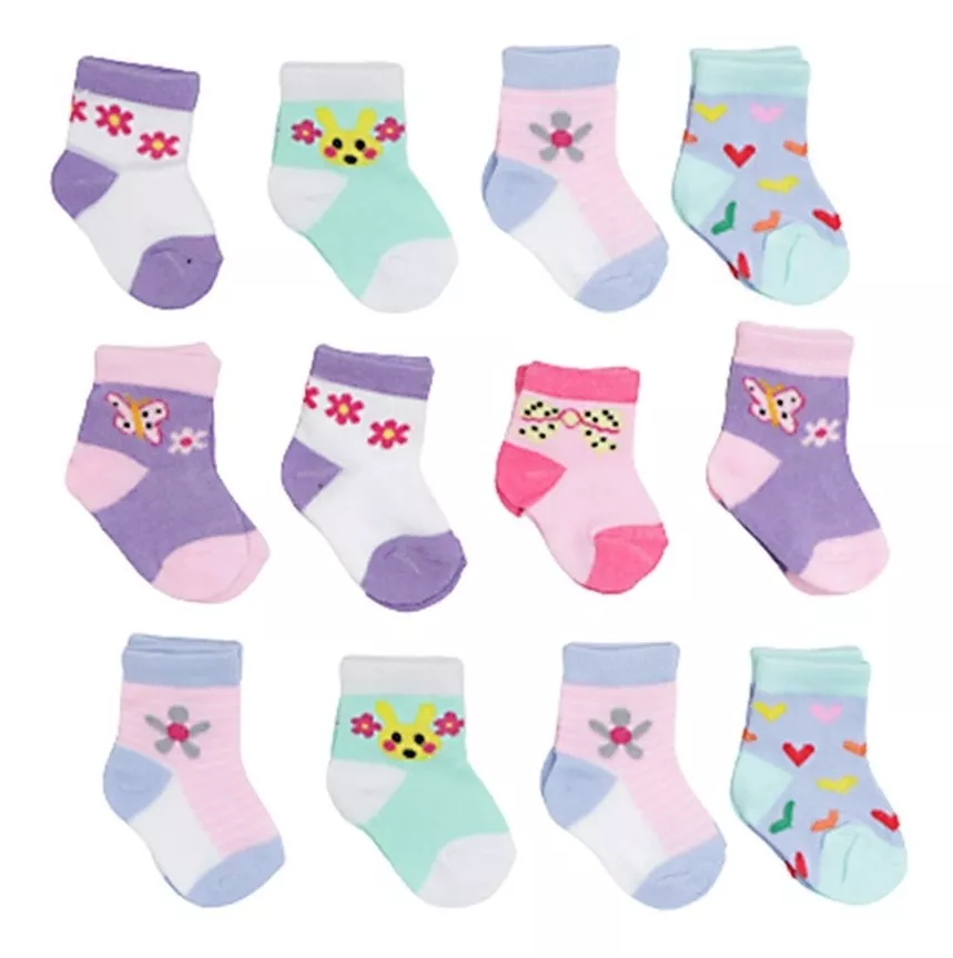 2 pares de calcetines divertidos de Navidad para niños, calcetines locos para niños, calcetines magnéticos de Navidad a mano, calcetines de tubo medio, Santa Sombrero-rojo Verde