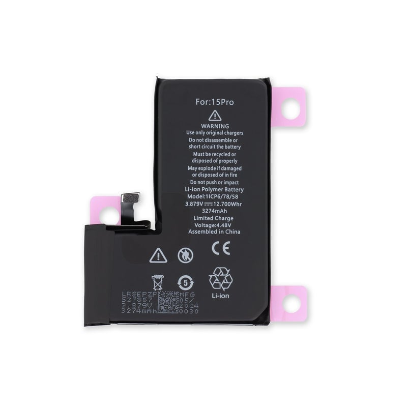 BATERÍA COMPATIBLE CON IPHONE 15 PRO (2023) - 1