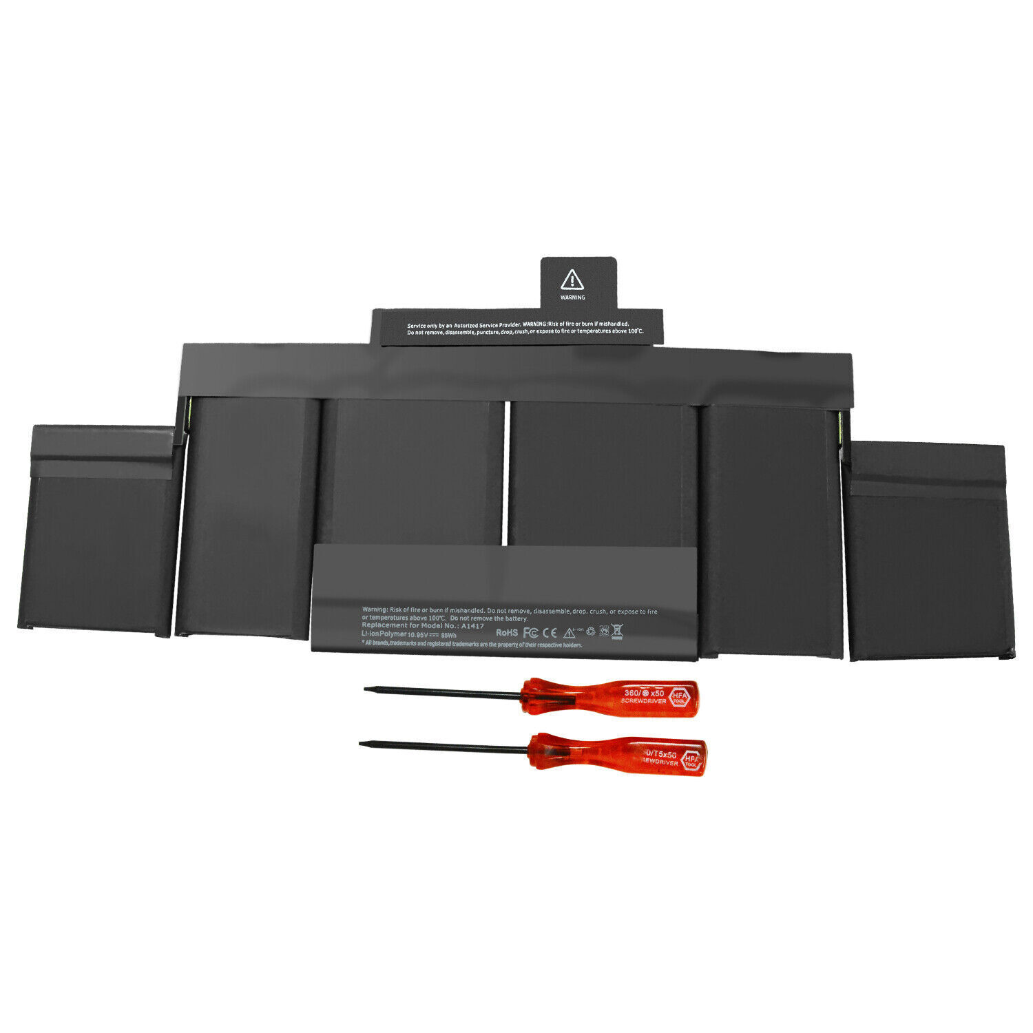 BATERIA DE REPUESTO A1417 PARA MACBOOK PRO 15 A1398 (2012-2013)