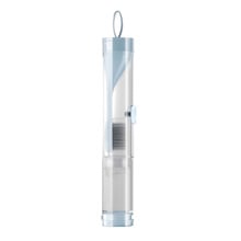 CEPILLO DE DIENTES PORTATIL CON ENVASE PARA PASTA DE DIENTES 2 EN 1 - 1