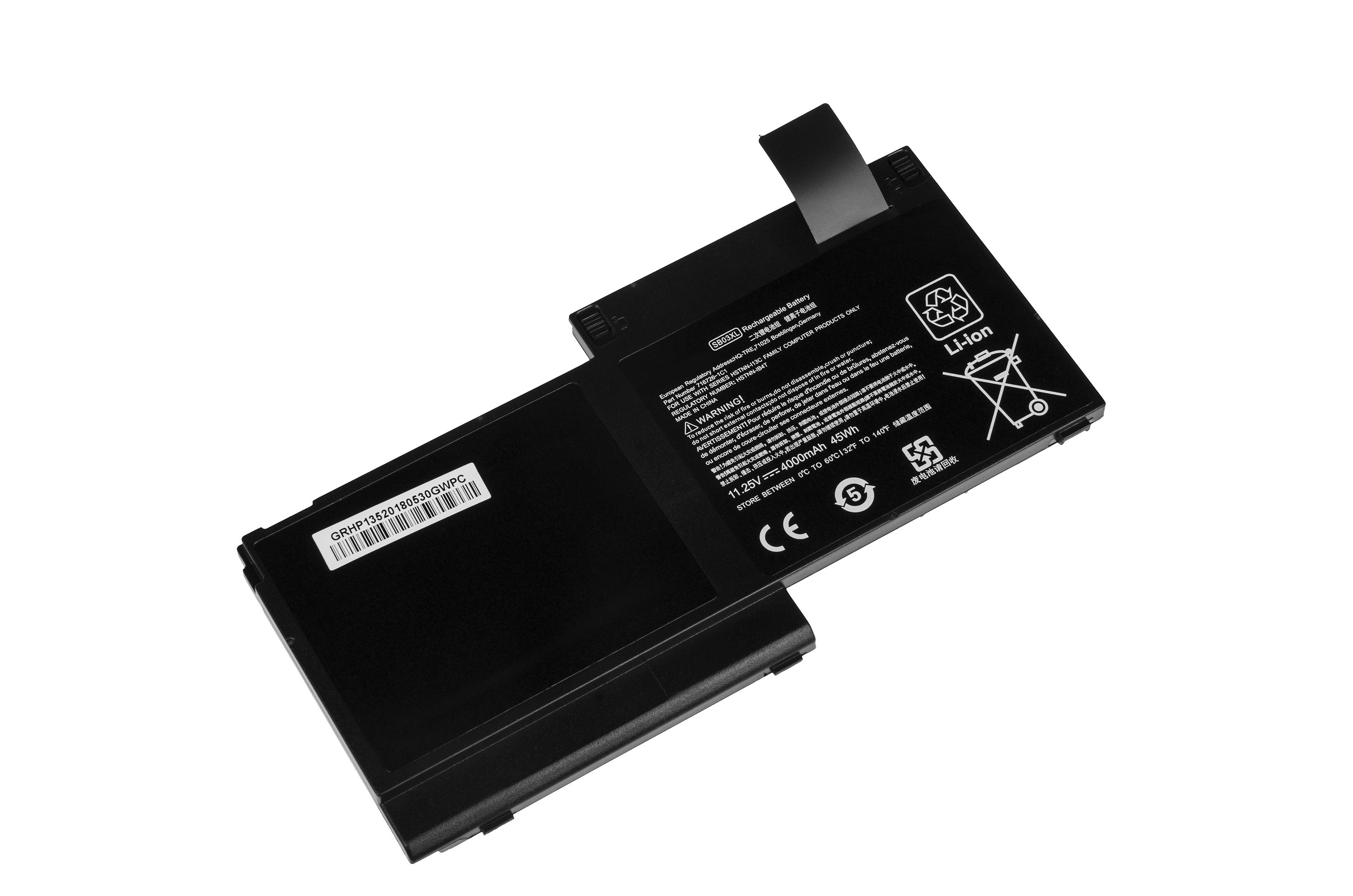 BATERIA SB03XL PARA HP ELITEBOOK 820 SERIE G1 Y 820 SERIE G2 - 1
