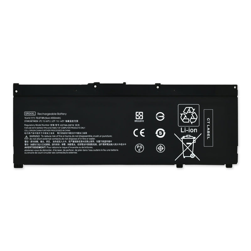 BATERIA SR04XL PARA HP 15-CX0059TX, 15-CX0060TX Y 15CX0061TX - 1