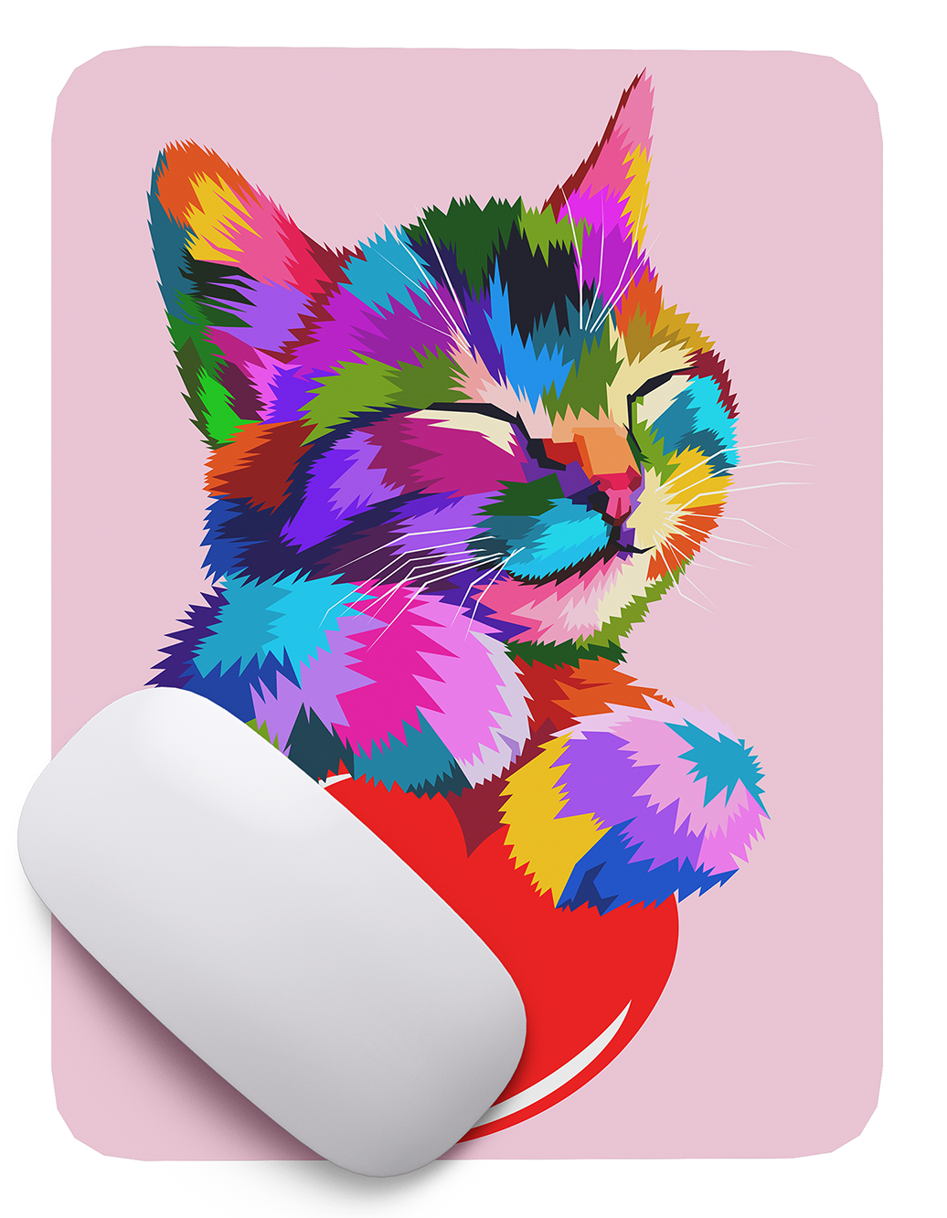 MOUSE PAD GATO - 17CM X 21CM D121 - 1