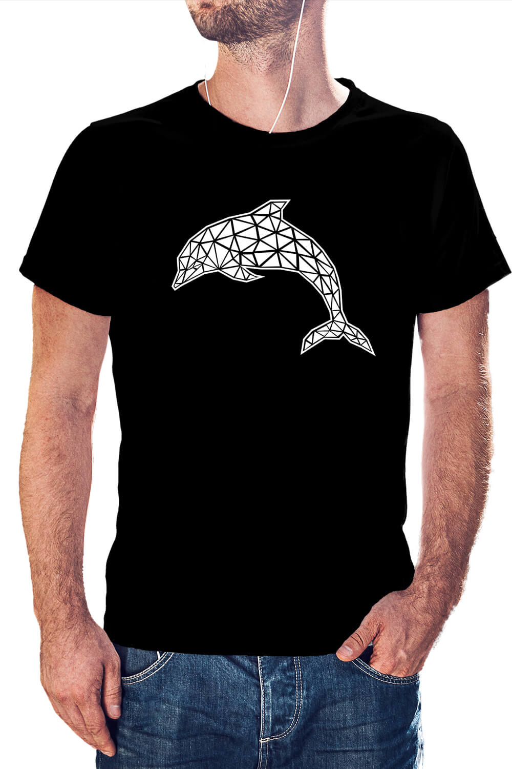 POLERA DISEÑO DELFÍN - 1