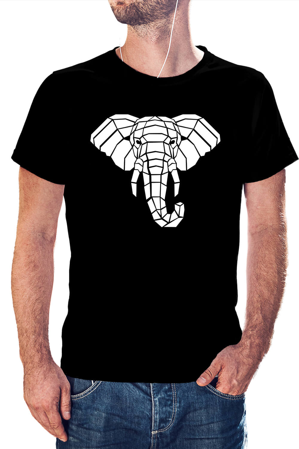 POLERA DISEÑO ELEFANTE - 1