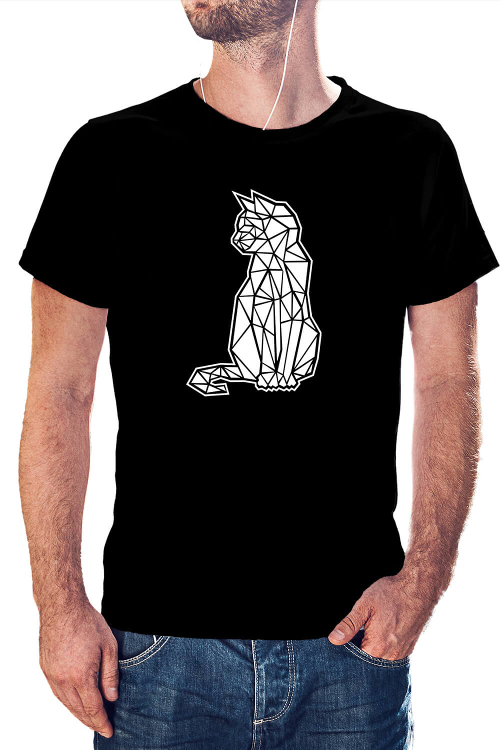 POLERA DISEÑO GATO - 1