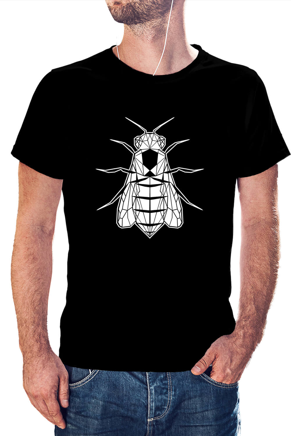 POLERA DISEÑO ABEJA - 1