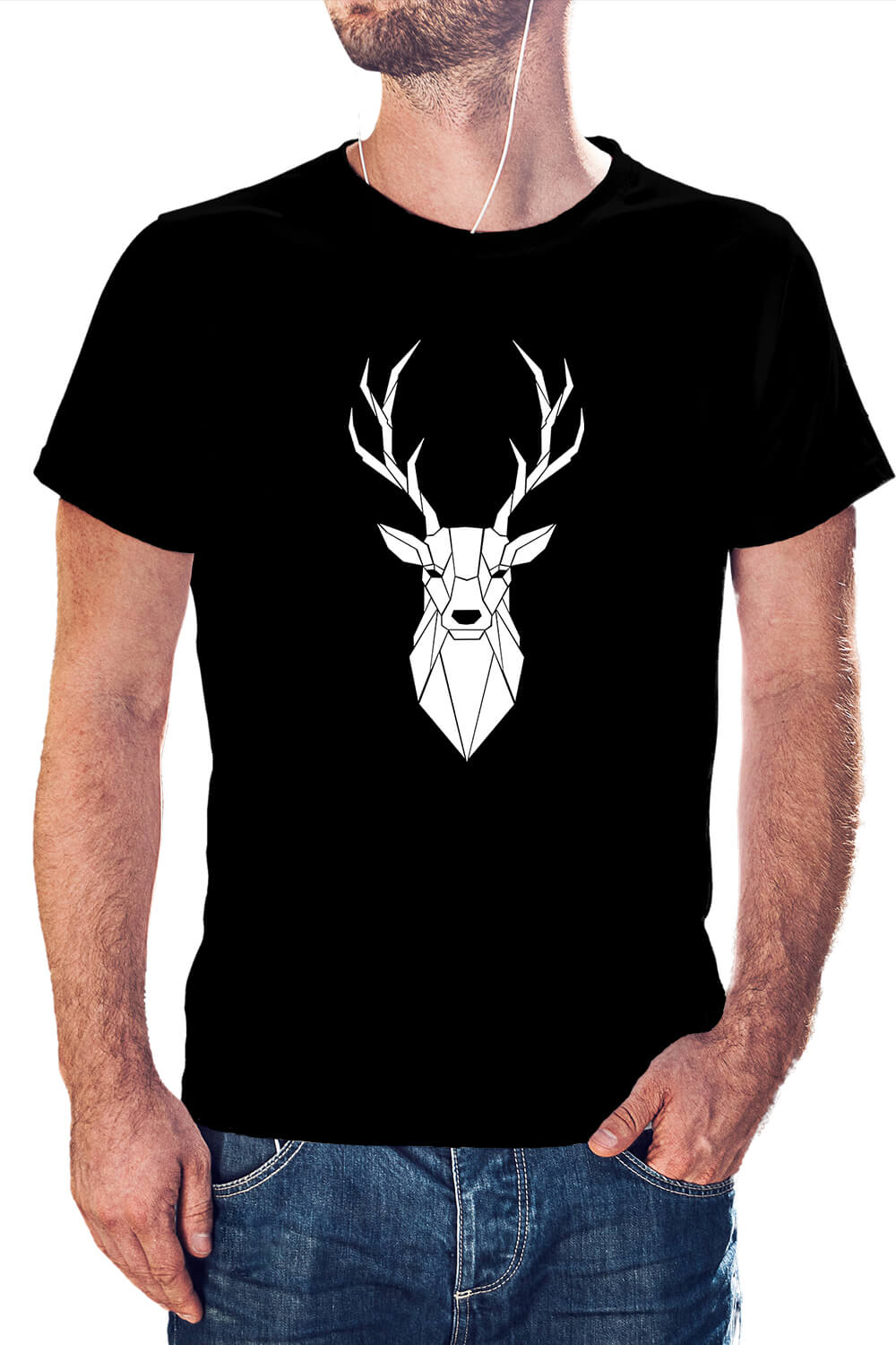 POLERA DISEÑO CIERVO - 1