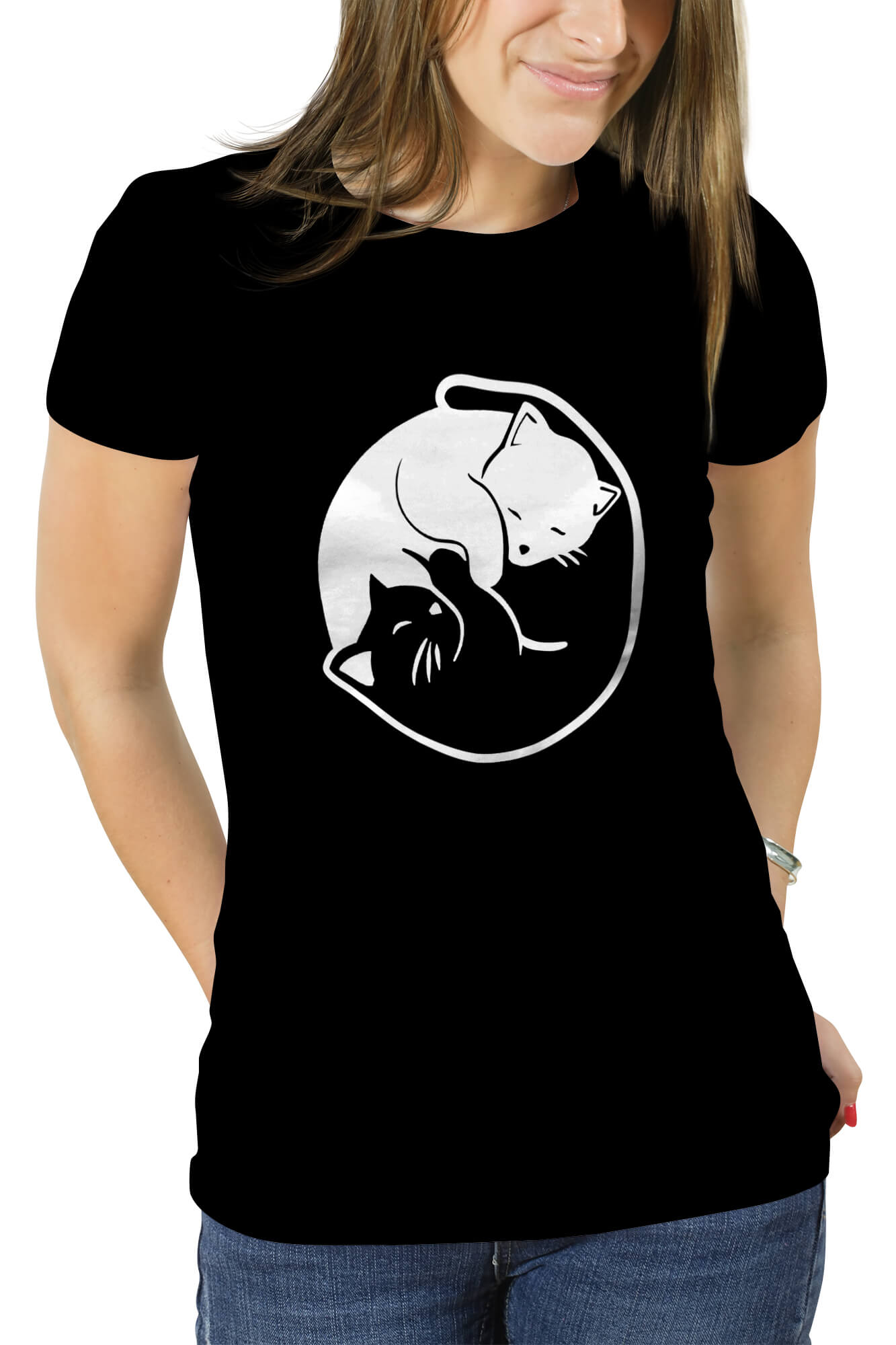 POLERA DISEÑO GATO D3 - 1