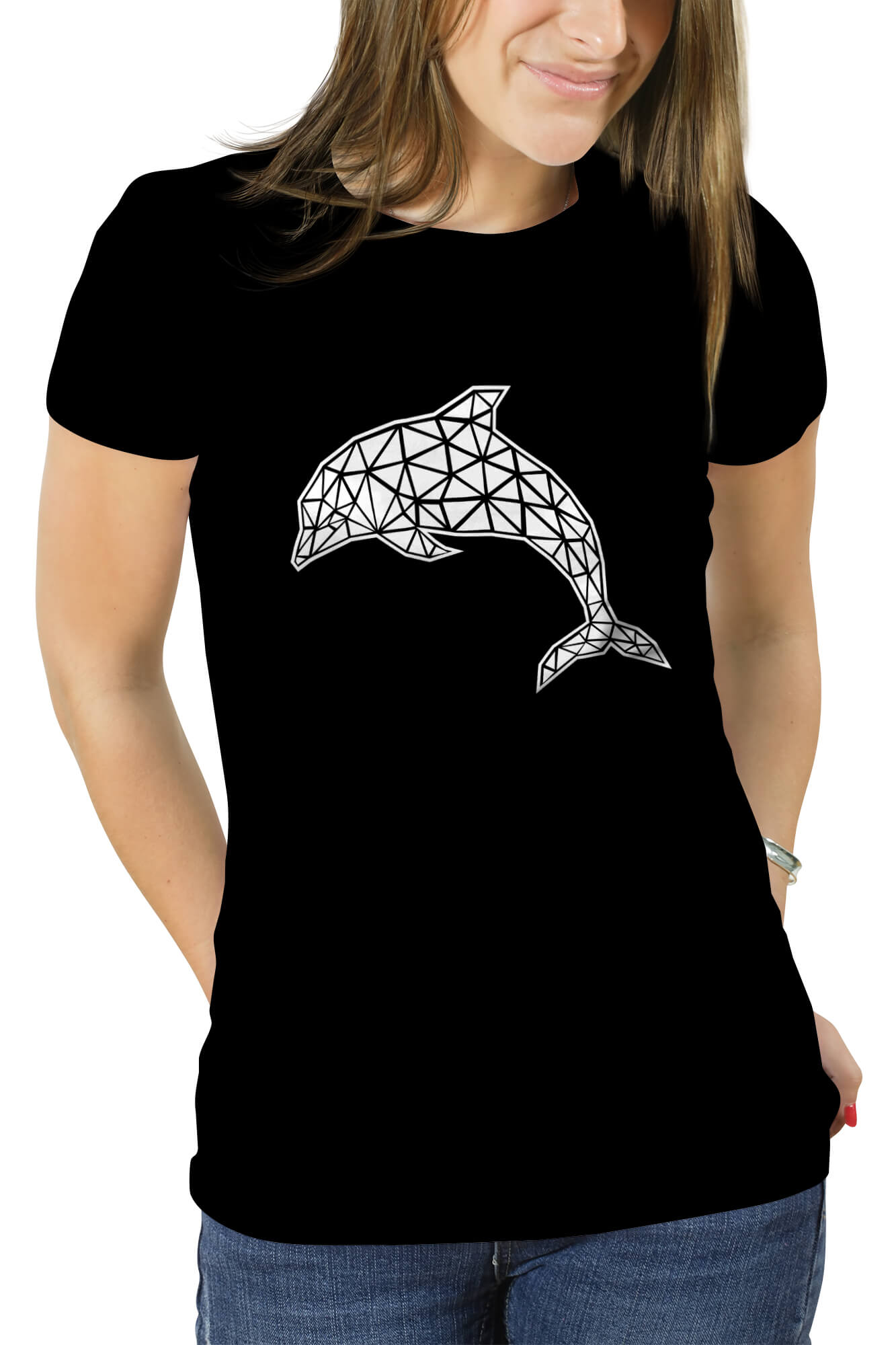 POLERA DISEÑO DELFÍN - 1
