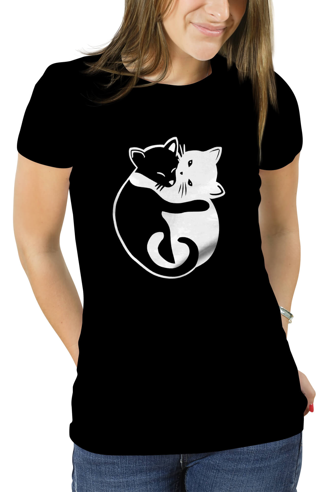 POLERA DISEÑO GATO D4 - 1