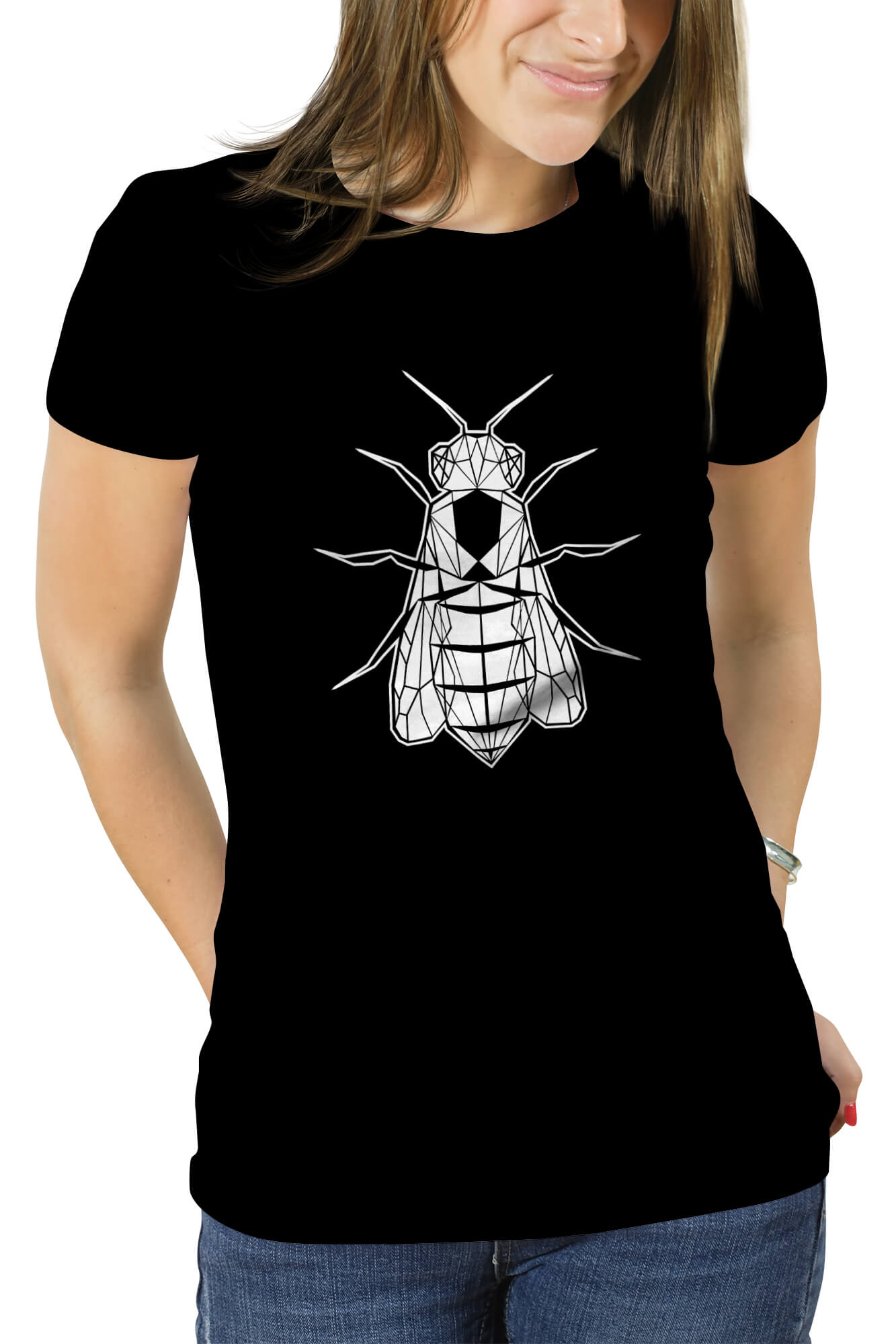 POLERA DISEÑO ABEJA - 1