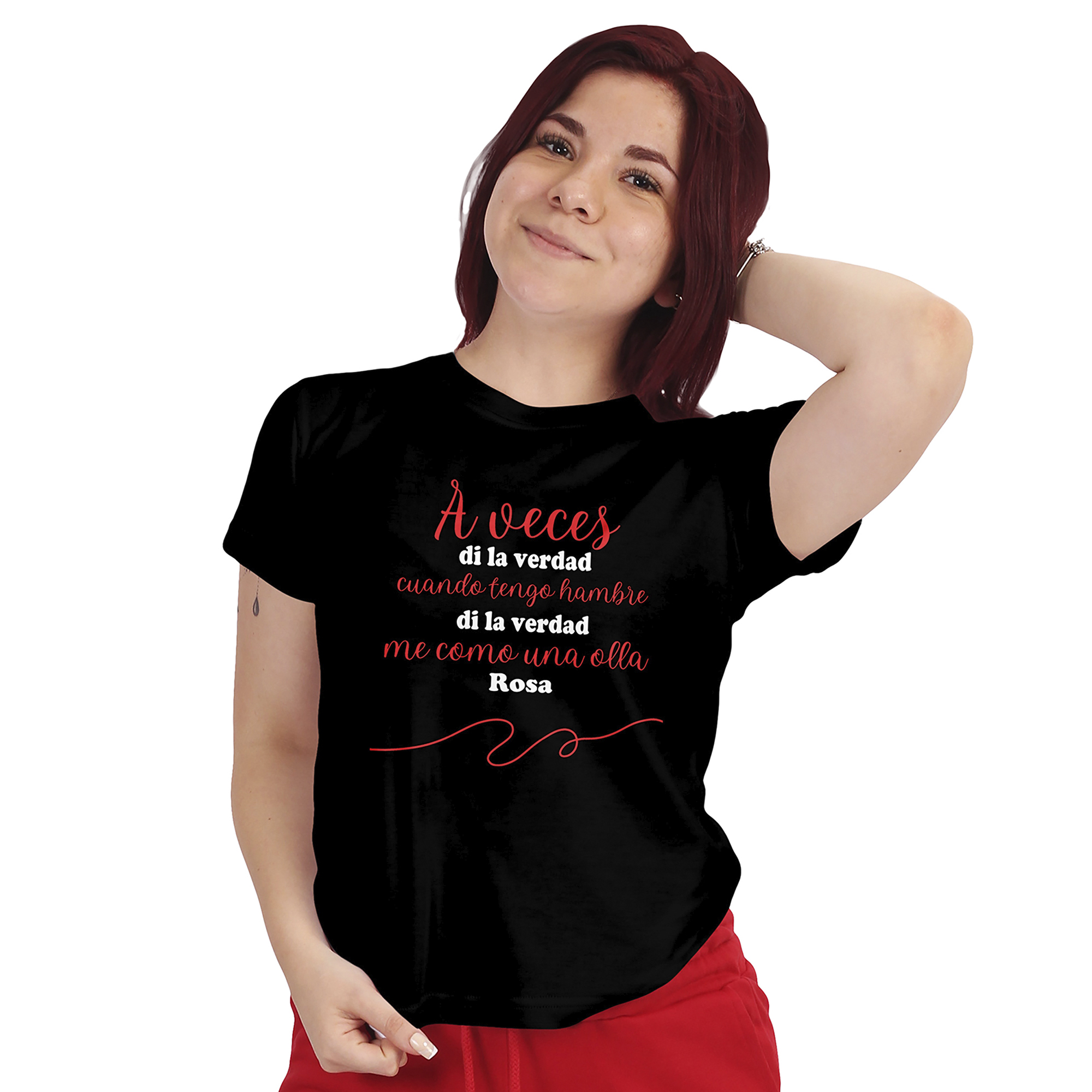 POLERA MUJER DISEÑO FRASES CHILENAS FIESTAS PATRIAS D2 - 1