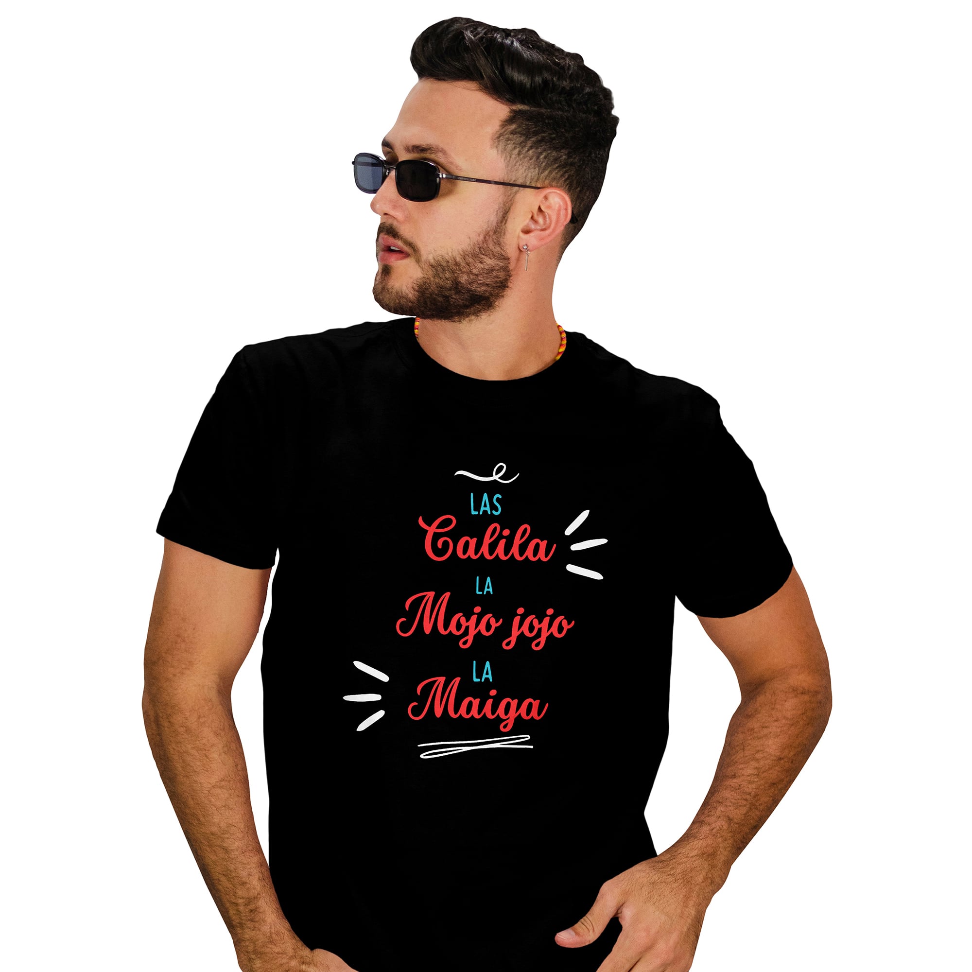POLERA HOMBRE DISEÑO FRASES CHILENAS FIESTAS PATRIAS D6 - 1