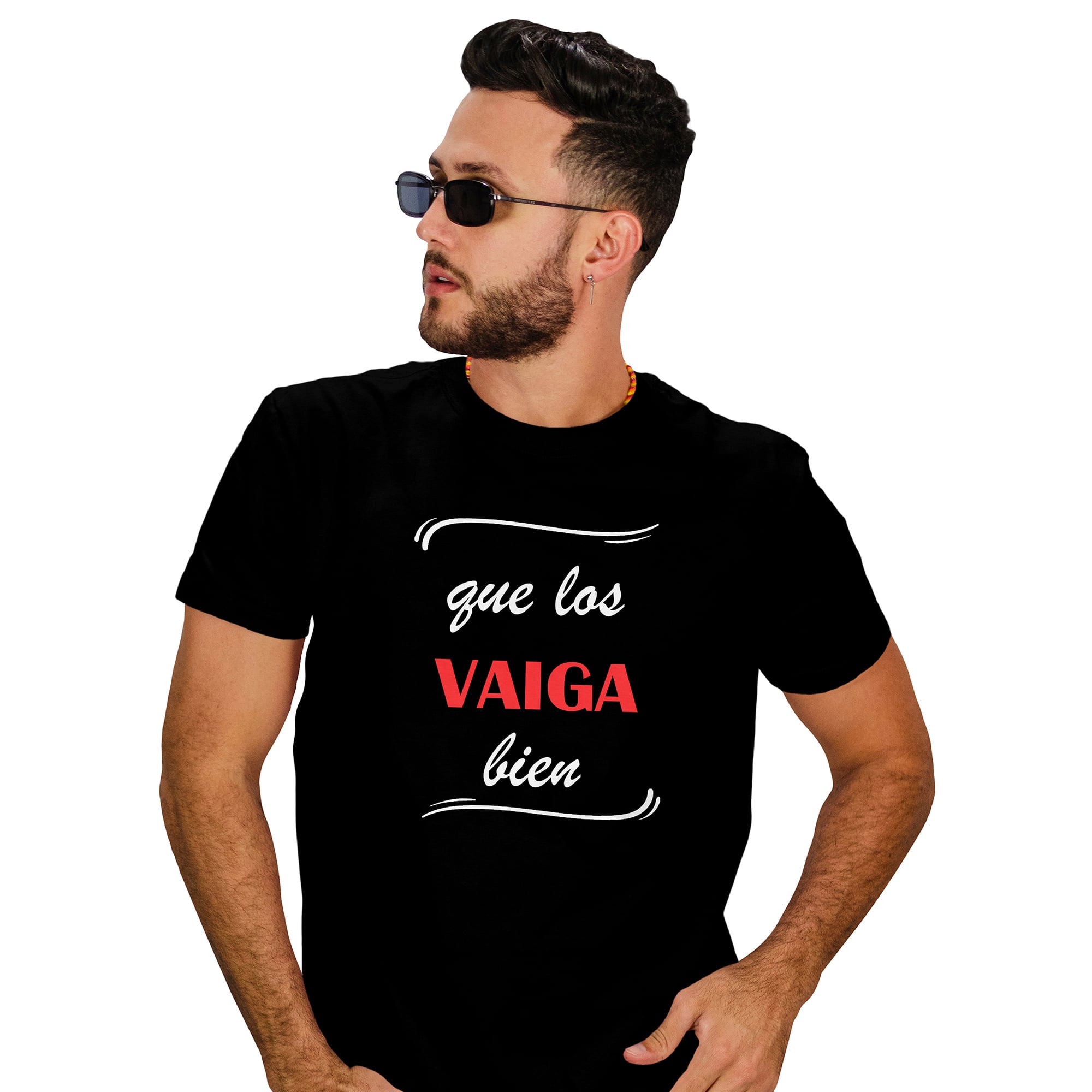 POLERA HOMBRE DISEÑO FRASES CHILENAS FIESTAS PATRIAS D7 - 1