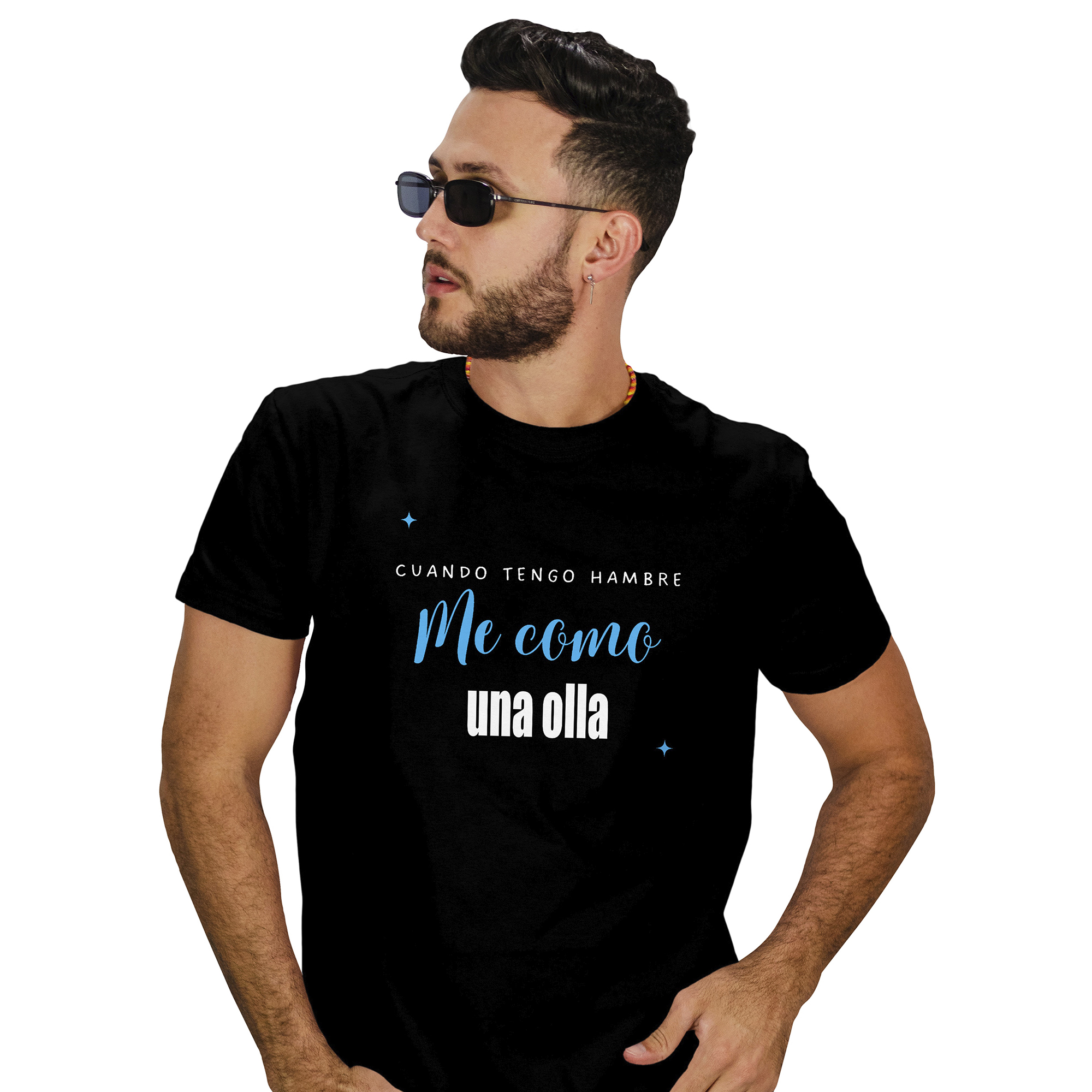 POLERA HOMBRE DISEÑO FRASES CHILENAS FIESTAS PATRIAS D3 - 1