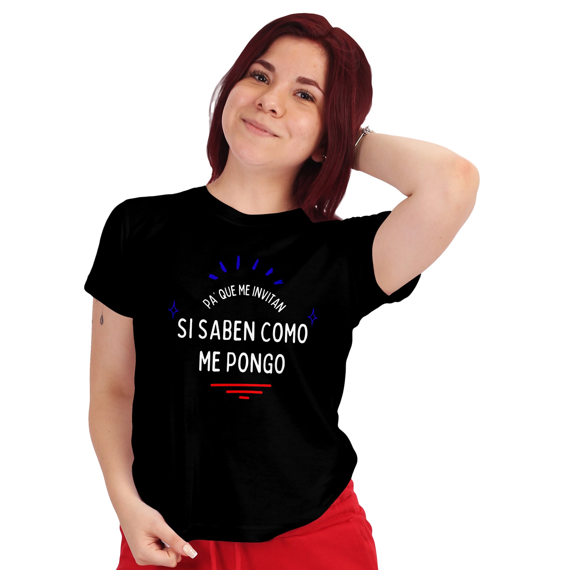 POLERA MUJER DISEÑO FRASES CHILENAS FIESTAS PATRIAS D19 - 1